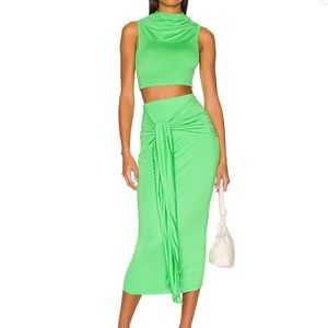 Revolve pixie tank top and pixie skirt